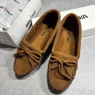 MINNETONKA 미네통카 MN403 KILTY SUED 모카신 4
