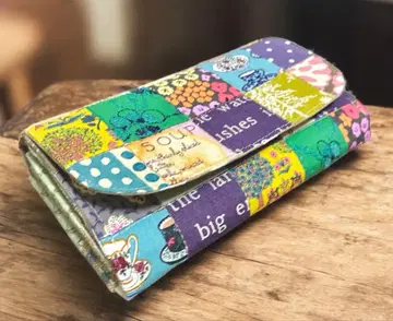 핸드메이드 패치워크 장지갑