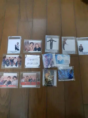 Aqua Timez 20th 온라인 복권 포토 카드 세트