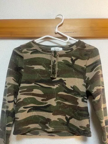 카모플라쥬 롱 티셔츠