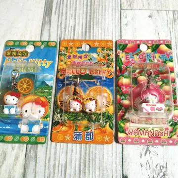 지역 한정 키티 지퍼 마스코트 3개 세트