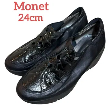 Monet 블랙 펌프스 EXTRA LIGHT 24cmEEE