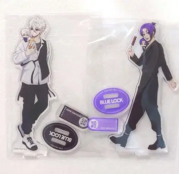 블루 록 먹거리 아크릴 스탠드 나기 미카게