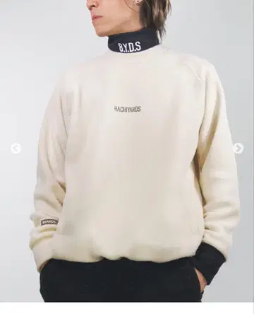 8YARDS CBBOA 크루넥 남성용 트레이닝복