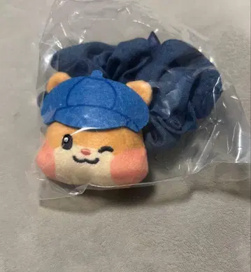 zeroni 에니마이 복권 데님풍 스크런치 비니니