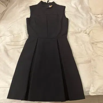 FOXEY NEW YORK 블랙 슬리브리스 원피스 34