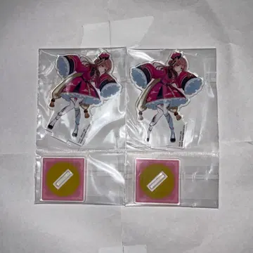 학원 아이돌 마스터 제일복권 H상 히메사키 리나 아크릴 스탠드 2개 세트