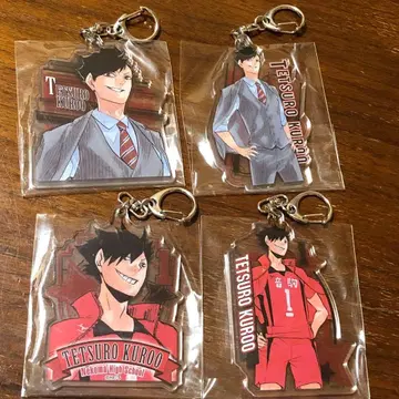 하이큐전 아크릴 홀더 쿠로오 테츠로 4개