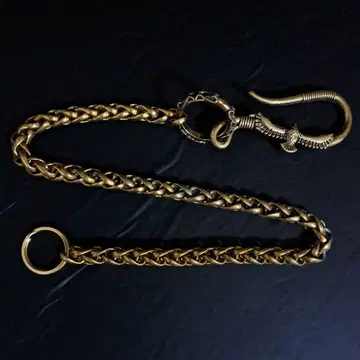 놋쇠 이글 후크 지갑 체인 키체인 액세서리