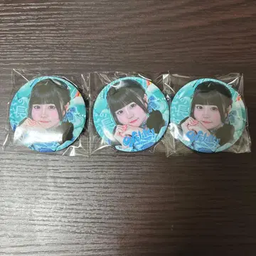 iLiFE! 캔 배지 무지개 깃털 미니