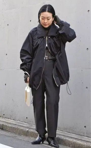 CHINO 나일론 블루종