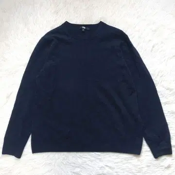 [ UNIQLO ] 유니클로 캐시미어 100% 니트 다크 네이비 3XL