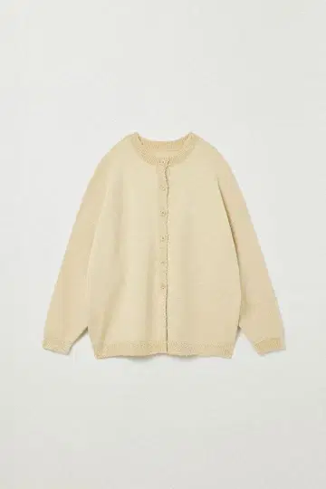 EAPHI 프론트 부클 니트 가디건 스토어 한정판