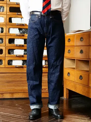 본쿠라 데님 유니온 웍스 신치 벨트 boncoura