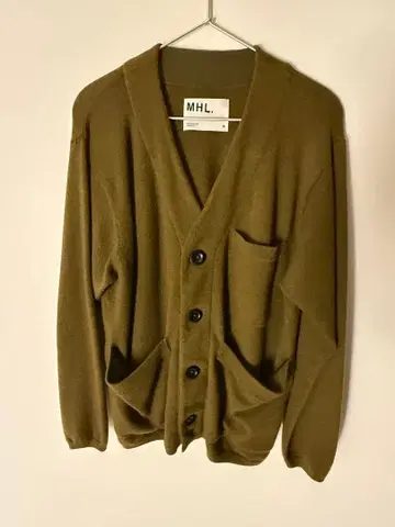 MHL 가디건 올리브 브라운
