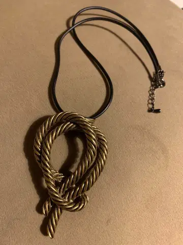 RELIANCE 골드 로프 목걸이.