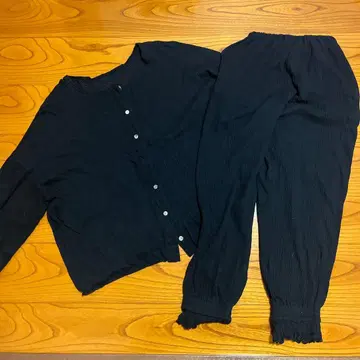 searoomlynn 셋업 블랙 상의 팬츠 하의