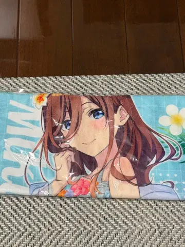 5등분의 신부 나카노 미쿠 타월 장마 낮잠 꿈꾸는 여름 in 아틀리에