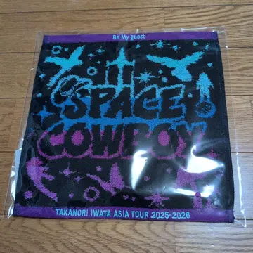 이와타 타카노리 LIVE SPACE COWBOY 핸드 타월 GAN