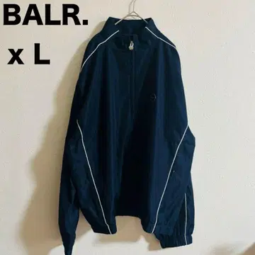 189 [ BALR. ] 보라 자카드 릴랙스 트랙 자켓 XL