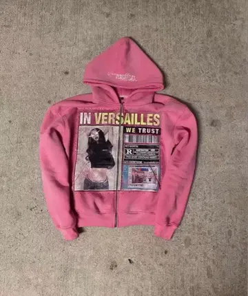 후드티 핑크 y2k archive opium punk