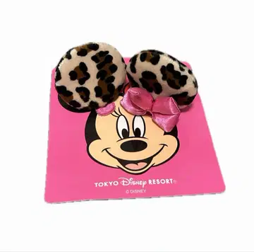 미니 귀 레오파드 무늬 핑
