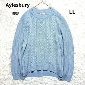 앨리스버리 빅 사이즈 새상품급 니트 케이블 짜임 LL 가을/겨울