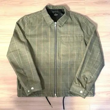 mfpen 체크 무늬 집업 자켓 M