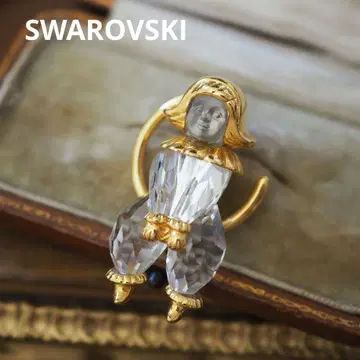 SWAROVSKI 스와로브스키 Crystal Memories 천사 브로치