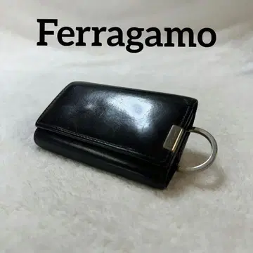 페라가모 6연 키케이스 블랙