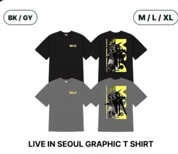 MGA LIVE IN SEOUL 그래픽 T셔츠