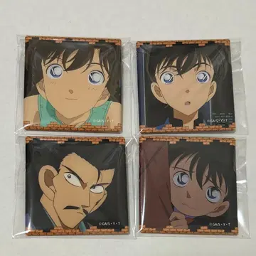 신이치 란 코고로 명탐정 코난 메모리얼 캔뱃지 Vol.4 코난랜드