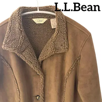 L.L.Bean 여성용 무스탕 코트 보아 자켓 엘엘빈