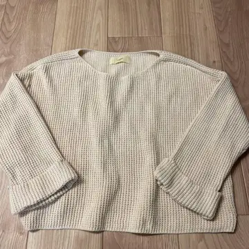 Prefer SHIPS 베이지 니트 긴팔