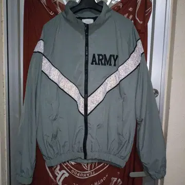 ARMY 나일론 지퍼 자켓
