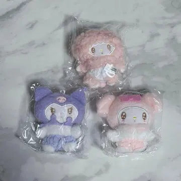 [ 익명 배송 ] 산리오 봉제 인형 볼체인 3 마이멜로디 쿠로미 피아노