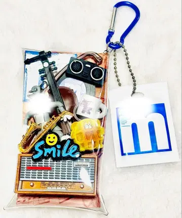 가챠 묶음 판매 음악 뮤직 데코 부품 파우치 키링