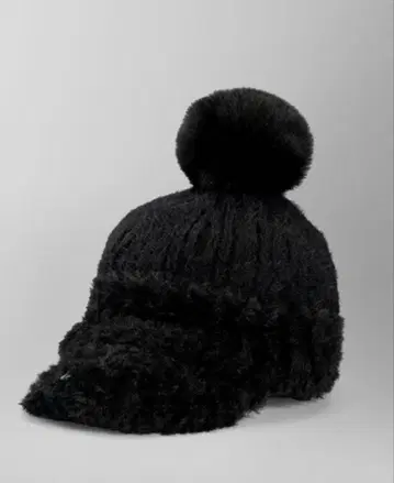 DESCENTE 데상트 챙 달린 샤기 니트캡