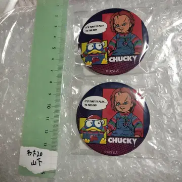 CHUCKY 캔뱃지 돈키호테 2개 세트