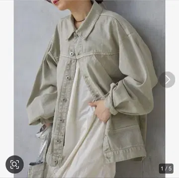 Kastane 카스타네 오버 데님 자켓 민트