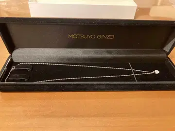 Matsuya Ginza 실버 목걸이