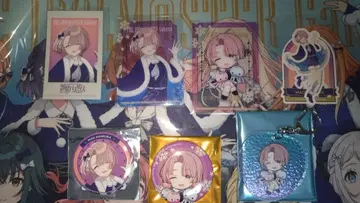 학마스 시파라 콜라보 아리무라 마오 랜덤 굿즈 + 사진풍 카드 세트