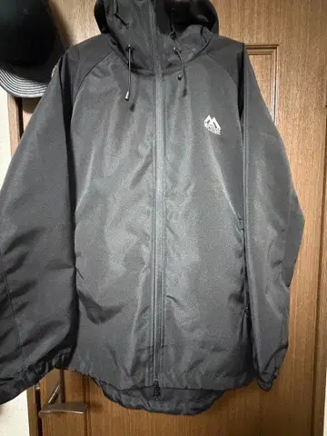 MFCSTORE 후드 부착 나일론 자켓 블랙 XL