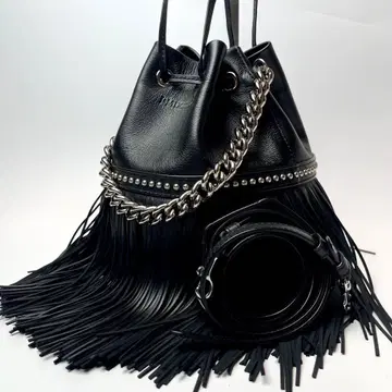 미사용급 제이&엠 데이비드슨 카니발 2way 스터드 블랙