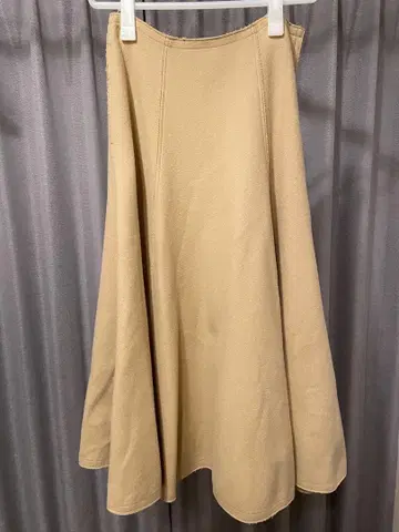 유니온런치 플레어 스커트 울 혼방