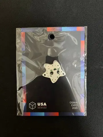 2025 오사카 간사이 만국박람회 미국관 핀 배지