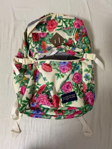 Jansport 꽃무늬 백팩