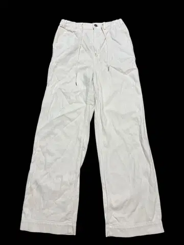 YANUK 야누크 화이트 캐주얼 팬츠