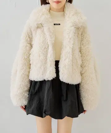 Chico 푸들 코트 아이보리