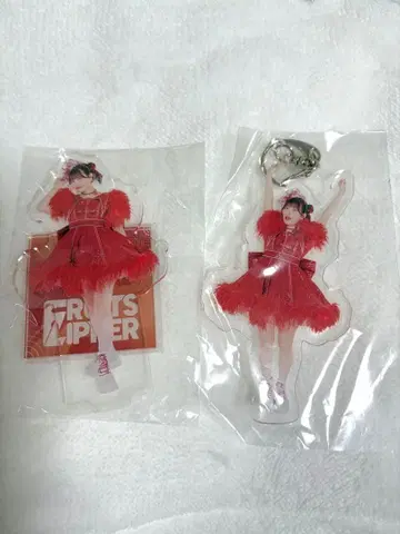 FRUITS ZIPPER 츠키아시 아마네 아크릴 스탠드 아크릴 키링